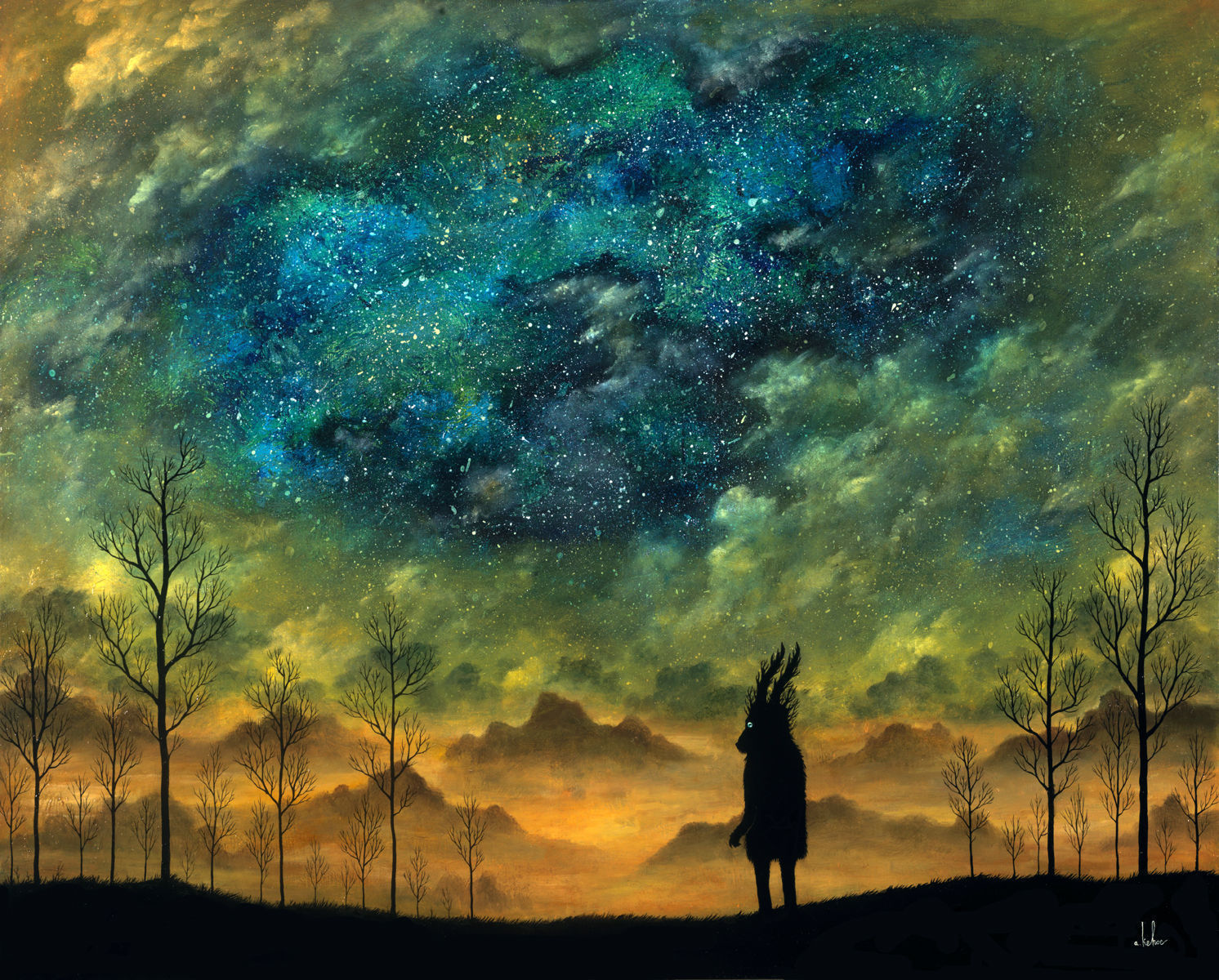 Загадочная картина. Художник Andy Kehoe. Духи леса Энди Кехо. Энди Кехо картины. Энди Кехо Лесные духи.