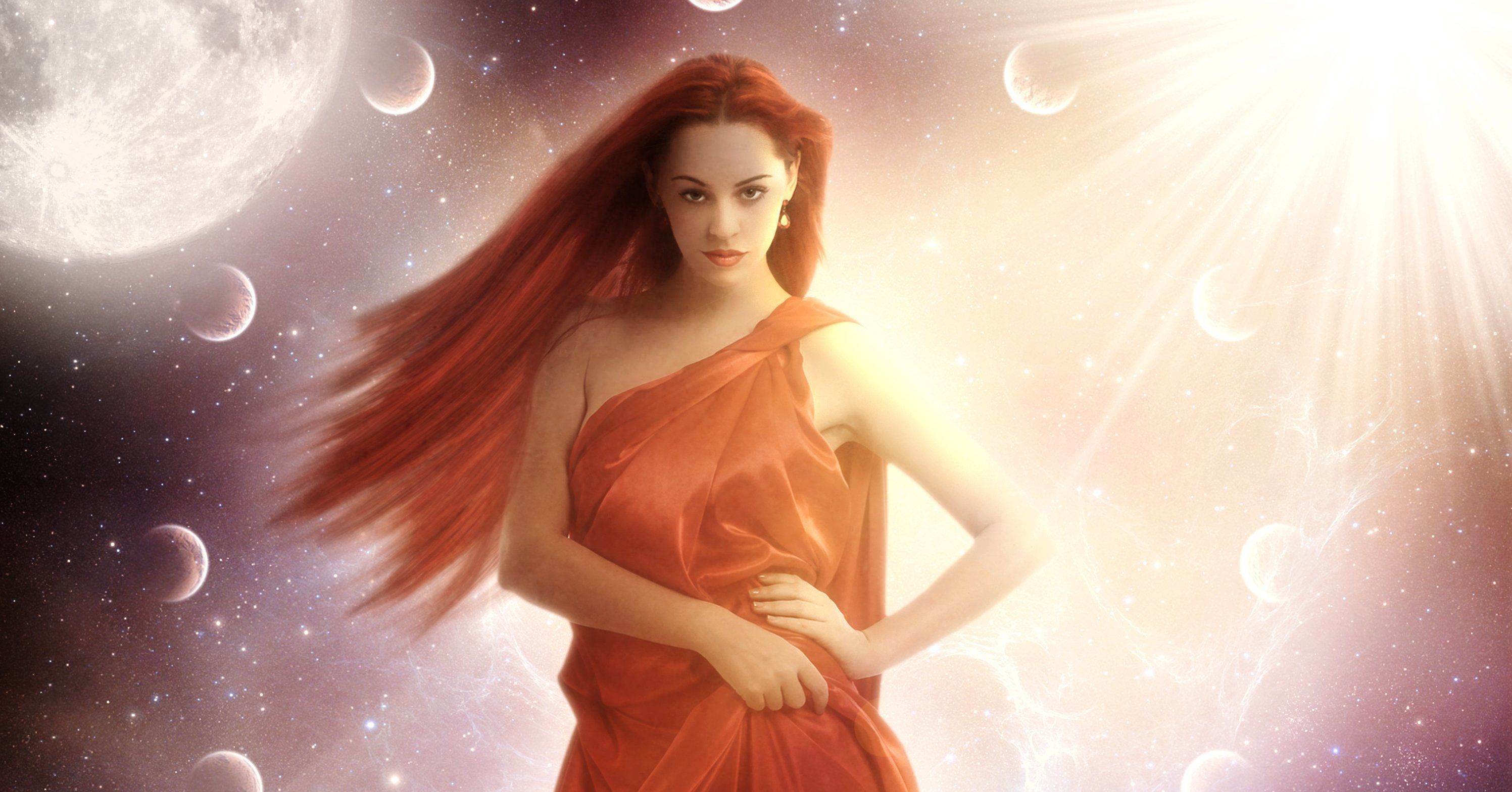 Рыжеволосая богиня