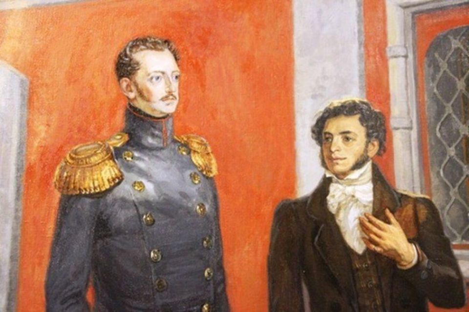 Пушкин призывал николая 1. Встреча Пушкина с Николаем 1 1826.