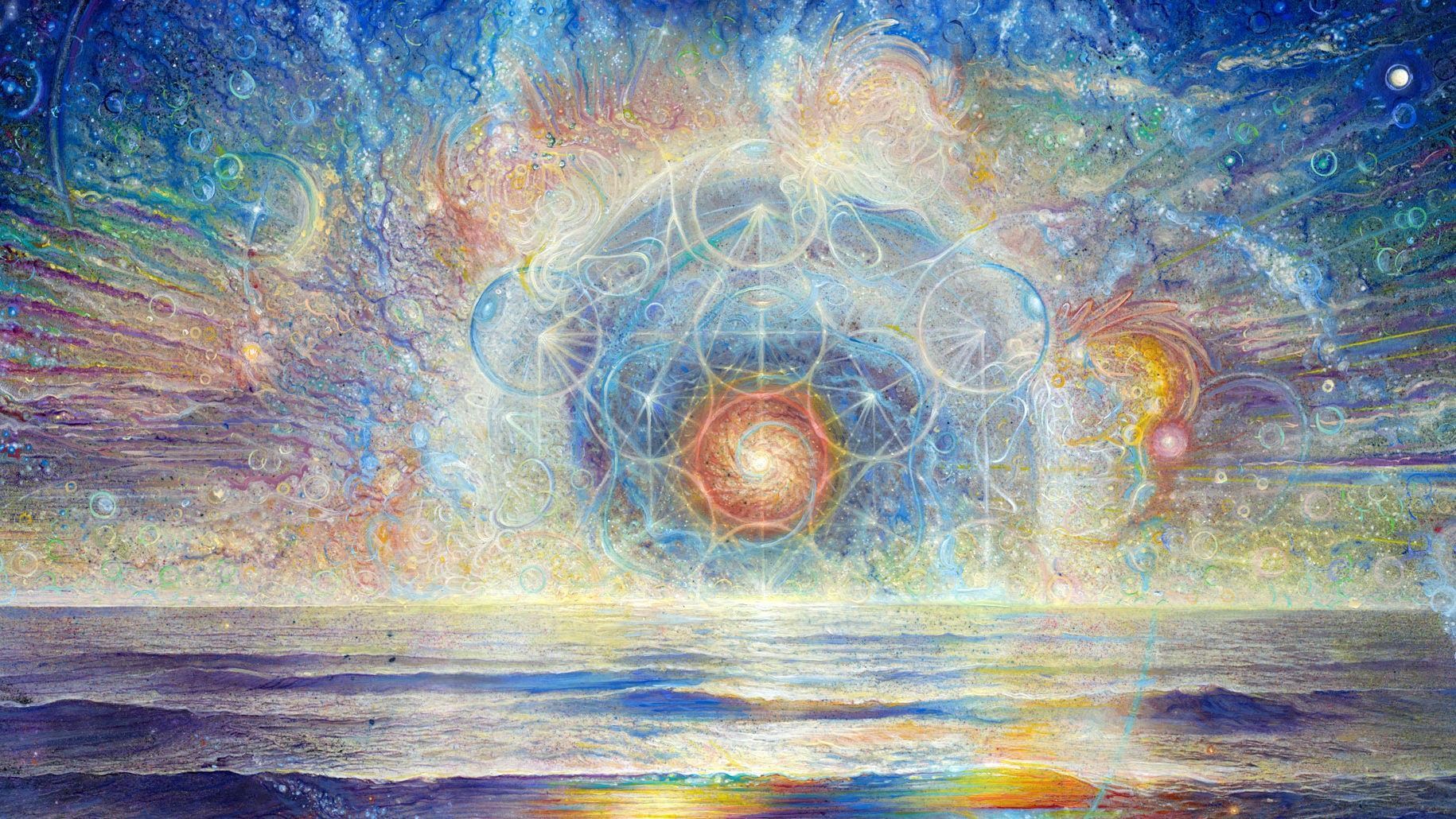 Творение сознания. Адам Скотт Миллер картины. Хроники Акаши медитация. Красивые эзотерические картинки. Гармоничное пространство.